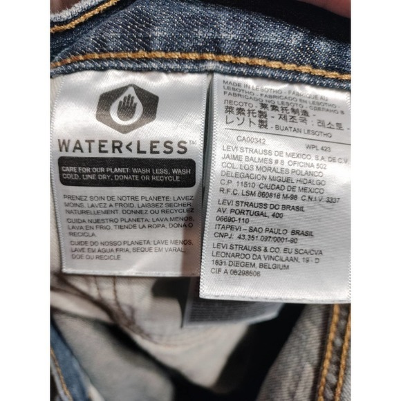 Levi's 559 blue jeans men size 40/32 - Picture 5 of 6